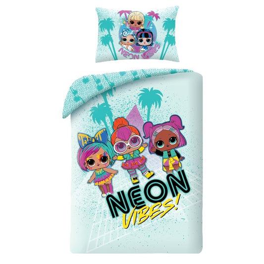 L.O.L. Surprise Junior Dekbedovertrek Neon