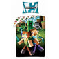 Minecraft Dekbedovertrek 140x200 Katoen