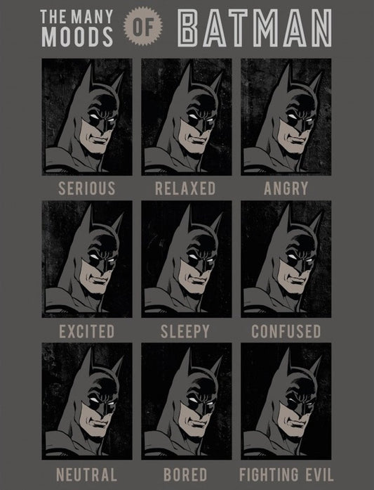 Batman Fleece Plaid 130x170 Deken