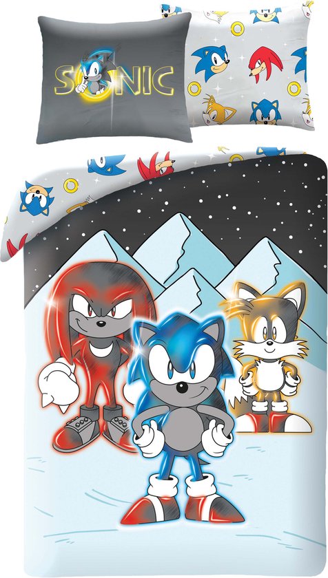 Super Sonic Dekbedovertrek 140X200 2in1 Polyester Duurzaam