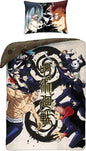Jujutsu Kaisen Dekbedovertrek 140x200 Duurzaam Polyester