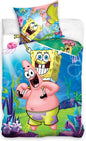 SpongeBob Dekbedovertrek 140X200 Katoen 2in1 Duurzaam