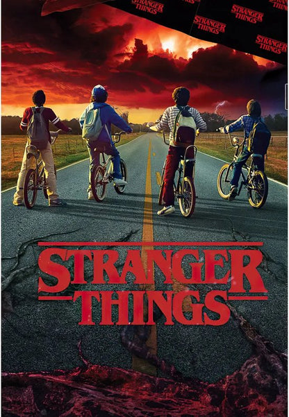 Stranger Things Dekbedovertrek 140x200cm Duurzaam Katoen