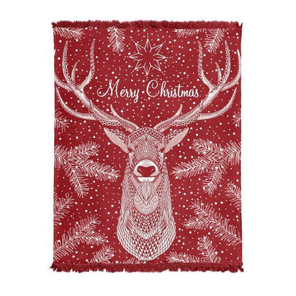 Kerst Fleeceplaid 150x200 Duurzaam Goed Kwaliteit Deken