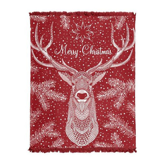 Kerst Fleeceplaid 150x200 Duurzaam Goed Kwaliteit Deken