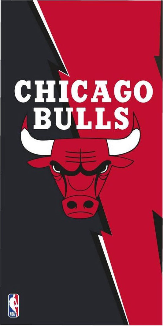 NBA Basketball Badlaken 70x140cm Katoen Chicago Bulls