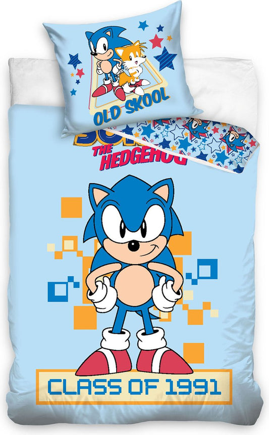 Super Sonic Dekbedovertrek  140X200 2in1 Katoen Duurzaam