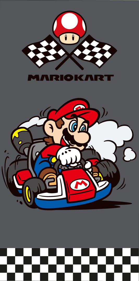 Super Mario Bros Handdoek Badlaken 70x140cm Duurzaam