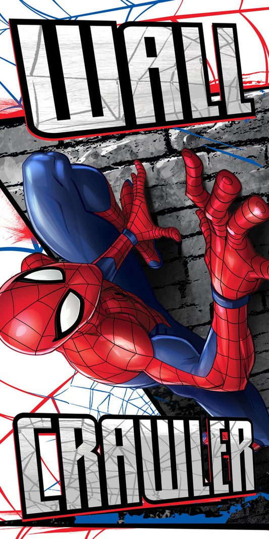 Spiderman Handdoek 70x140 Duurzaam Katoen