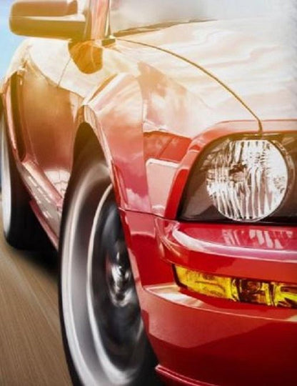 Auto Dekbedovertrek Turbo Car 140x200 2in1 Duurzaam Katoen
