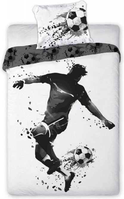 Voetbal Dekbedovertrek 140x200 Duurzaam 2in1