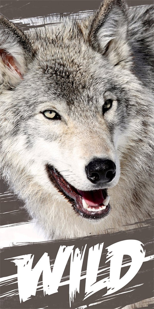 WOLF Handdoek 70x140 Duurzaam Katoen