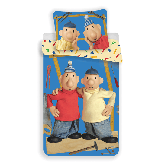 Buurman en Buurman Dekbedovertrek 140x200 2in1 Duurzaam Katoen