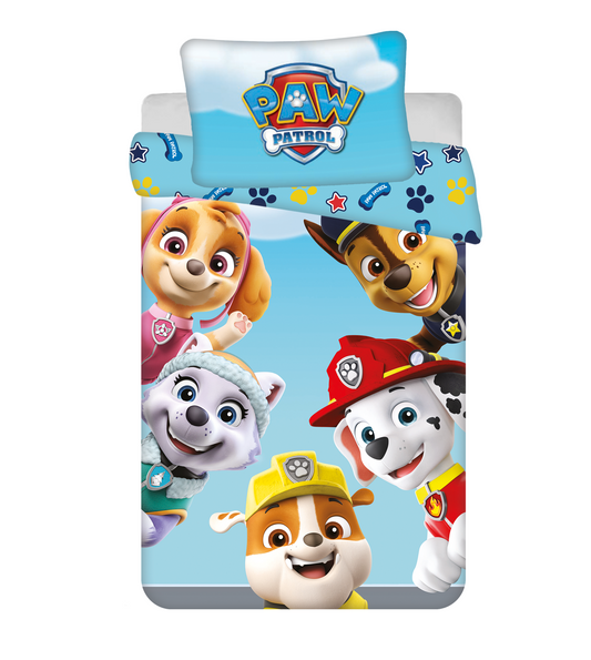 PAW Patrol Dekbedovertrek 100x135 2in1 Duurzaam Katoen