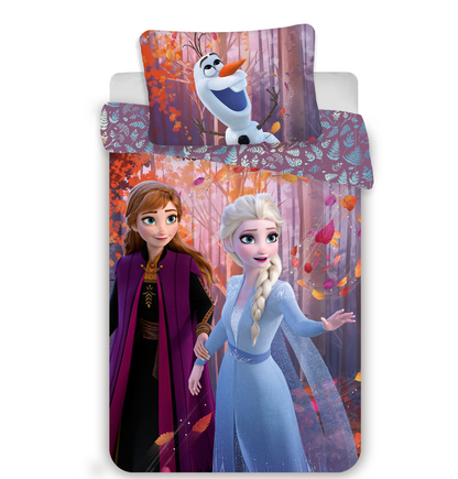 Disney Frozen Dekbedovertrek, Dreams - 140 x 200 cm + 70 x 90 cm - Katoen