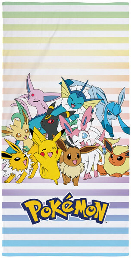 Pokemon Handdoek 140x70cm Katoen Duurzaam