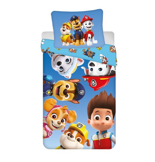 PAW Patrol Dekbedovertrek 140x200 Polyester 2in1 Duurzaam
