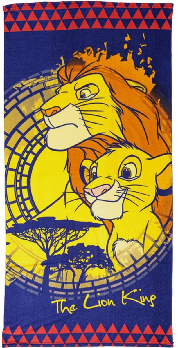 Disney Lion King Handdoek 70x140 Duurzaam Polyester