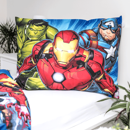Marvel Avengers Dekbedovertrek 140x200 2in1 Katoen Duurzaam