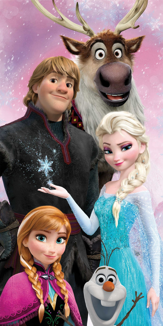 Frozen Handdoek 70x140 Duurzaam Katoen