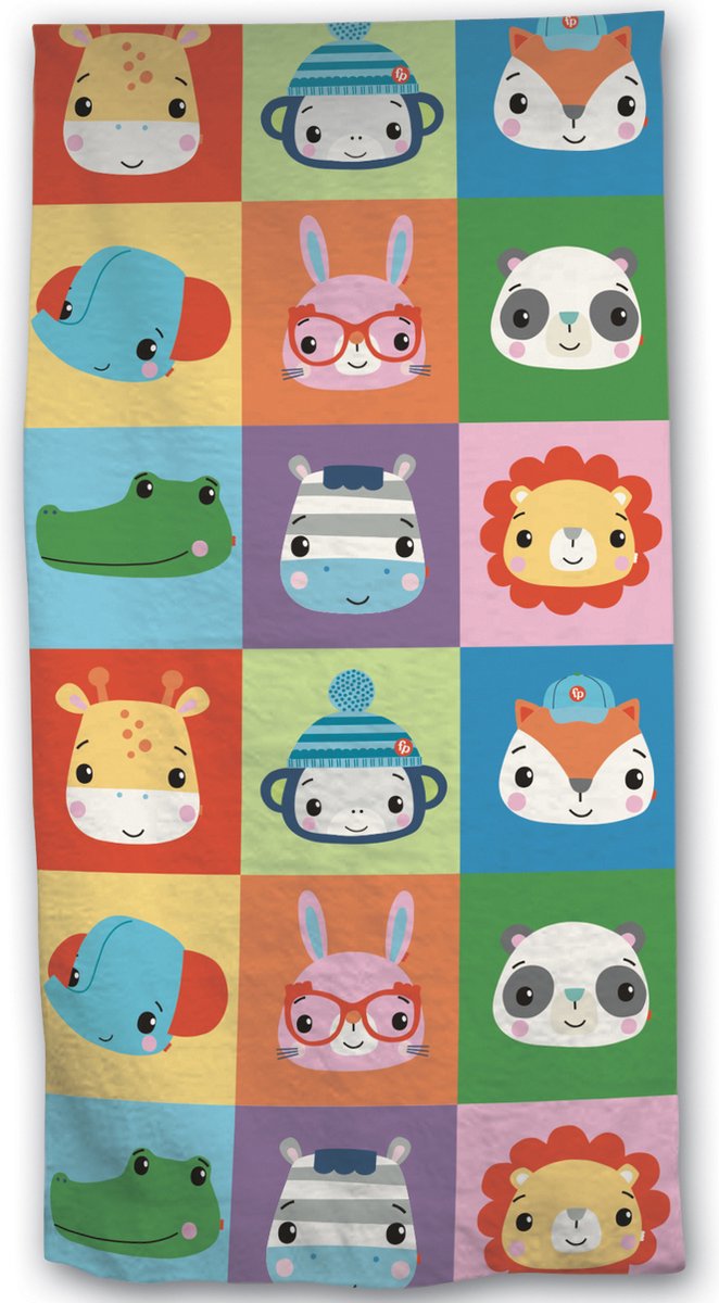 Fisher Price Handdoek 70x140 Katoen
