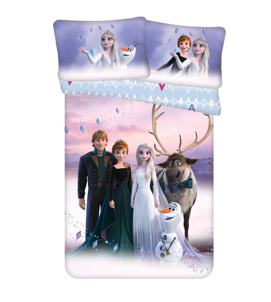 Disney Frozen Elements Dekbedovertrek 100x135 2in1