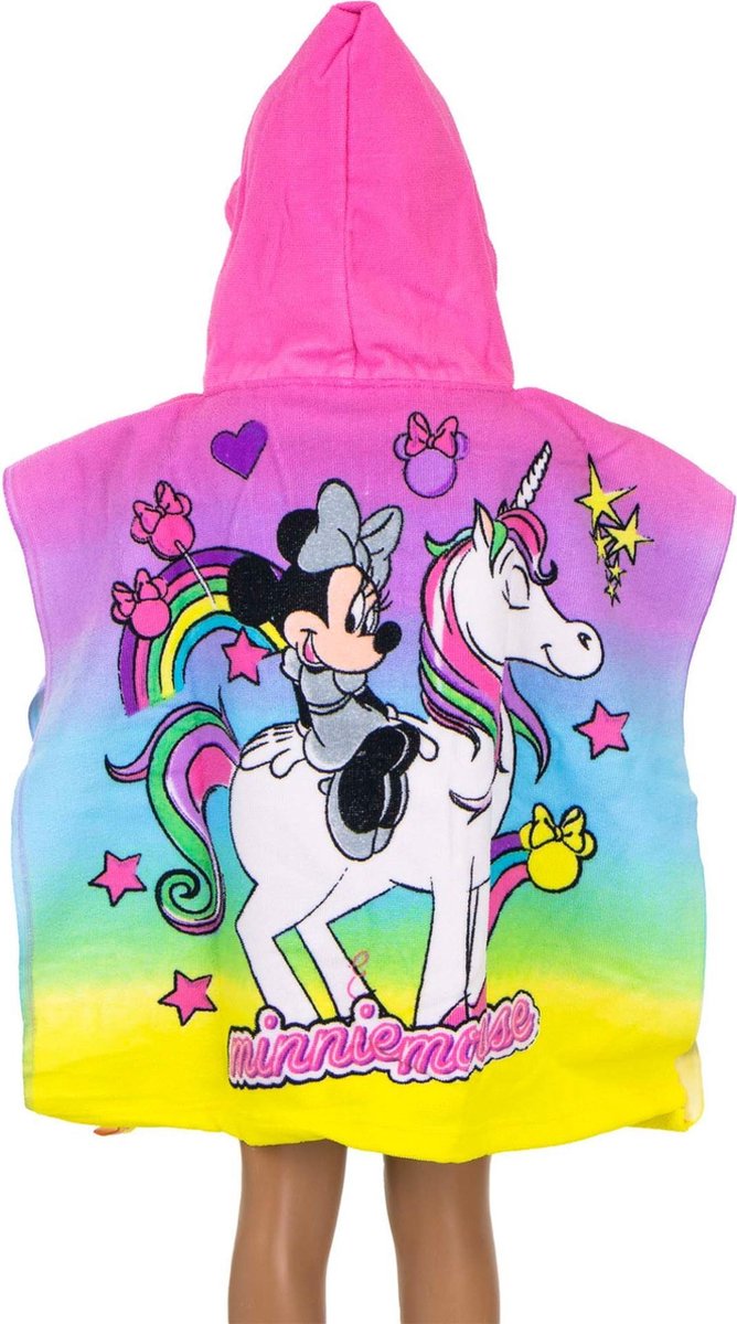 Minnie Mouse badponcho 55x110 Duurzaam Polyester