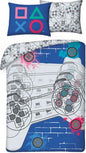 Play Station Dekbedovertrek 140x200 Katoen 2in1 Duurzaam