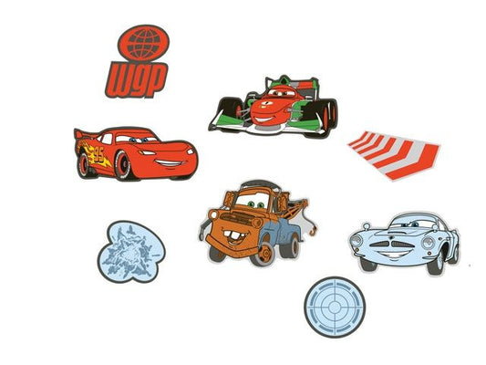 Cars Decoratie Foam Elements 24 Cars 2 5410905238630