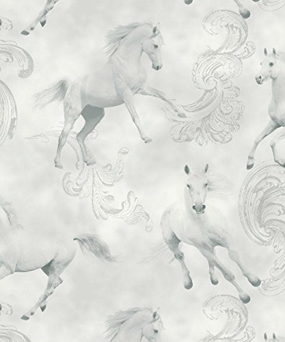 Camarillo Paard Glitter Behang