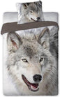 WOLF Dekbedovertrek 140x200 Duurzaam Katoen 2in1