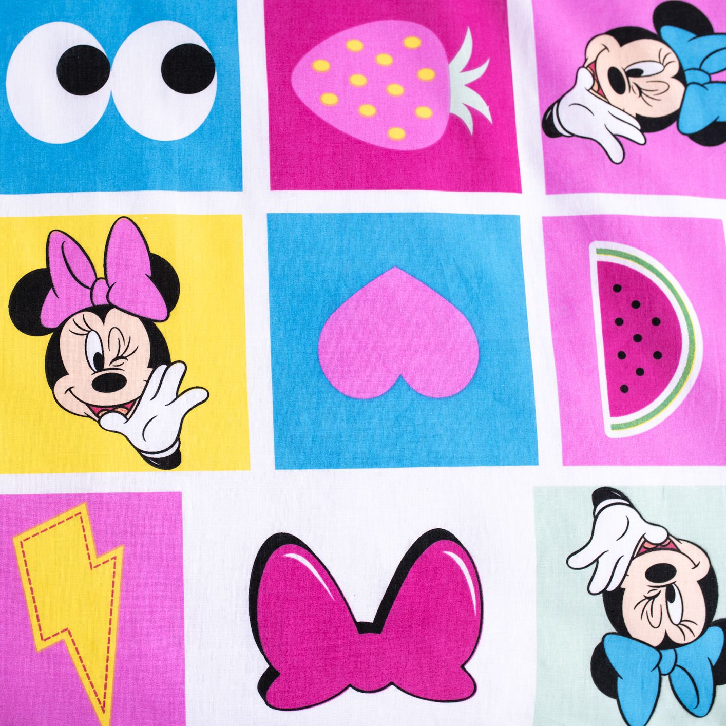 Minnie Mouse Dekbedovertrek 100x135 Junior Katoen