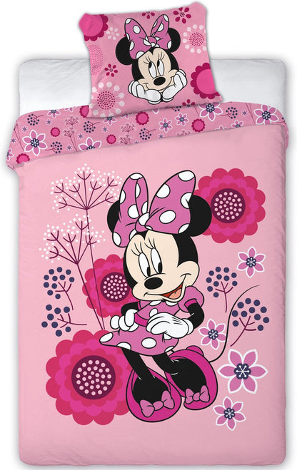 Minnie Mouse Dekbedovertrek 140x200 Polyester 2in1 Duurzaam
