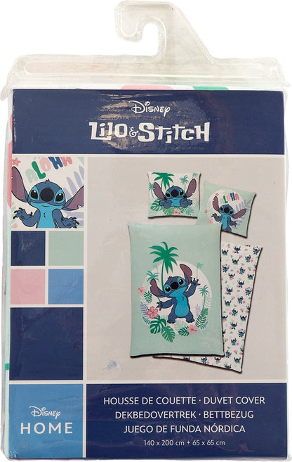 Stitch Lilo Dekbedovertrek 140x200 Duurzaam Katoen 2in1