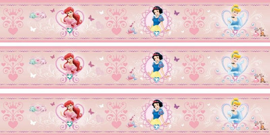 Princess Behangrand Hartjes Zelfklevend PR16228G
