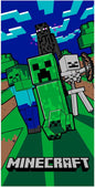 Minecraft Handdoek Creeper 70x140 Duurzaam Katoen