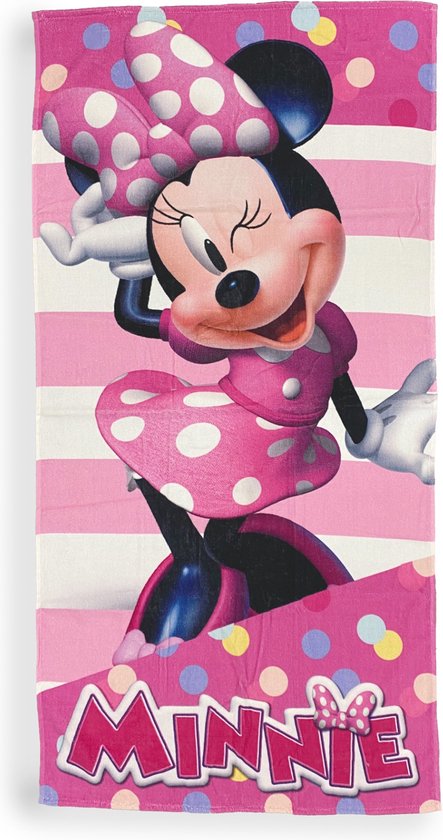 Minnie Mouse Handdoek 70x140 Duurzaam