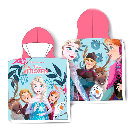 Disney Frozen poncho 55x110 Duurzaam Katoen