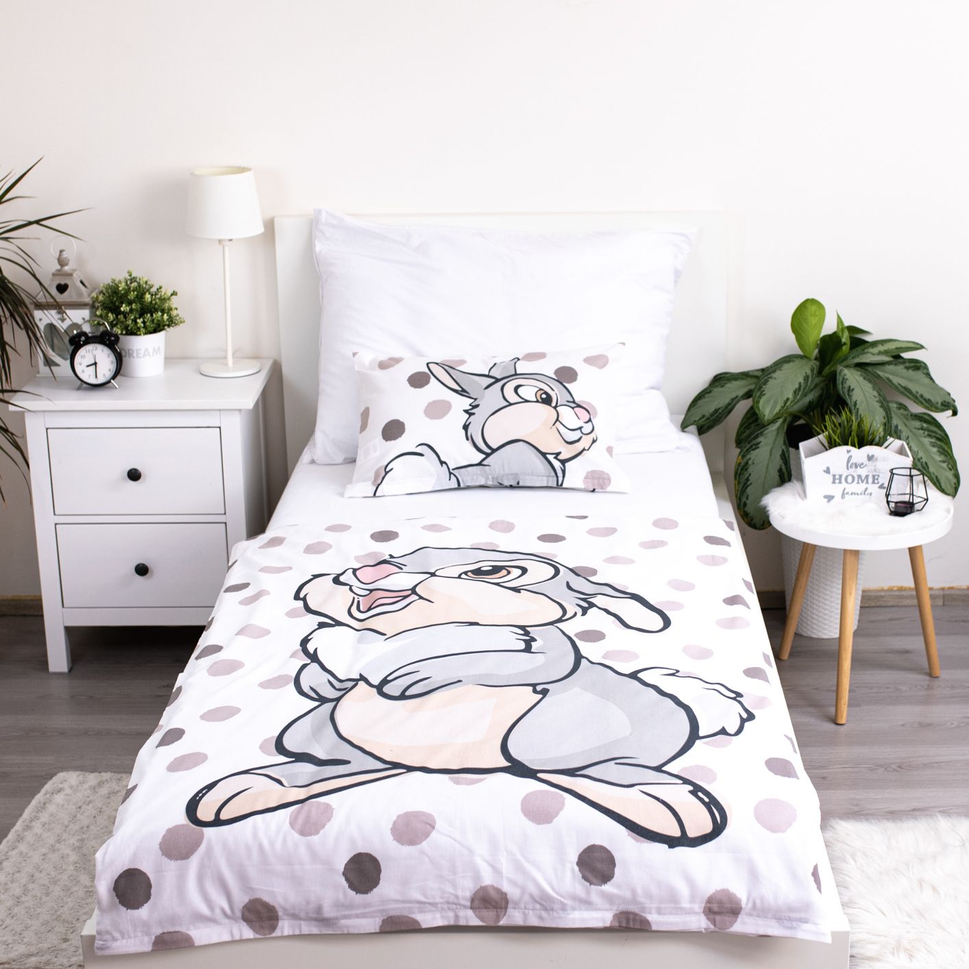 Disney Bambi Stampertje Dekbedovertrek 100x135 Duurzaam 2in1 Katoen
