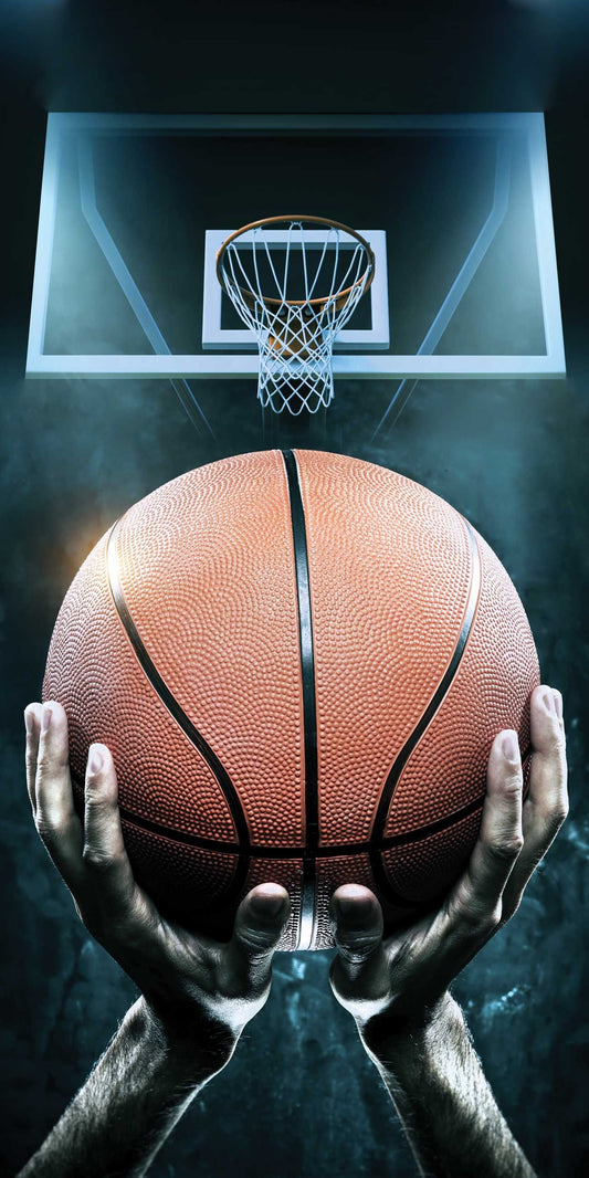 Basketbal Handdoek 70x140 Duurzaam Katoen