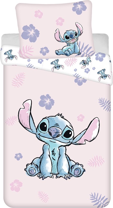 Stitch Lilo Dekbedovertrek 140x200 Duurzaam Katoen 2in1