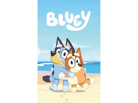 Bluey Handdoek 70x140 Katoen Duurzaam