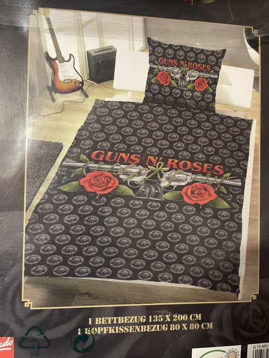 Gun 'n Roses Dekbedovertrek 140x200 Katoen 2in1
