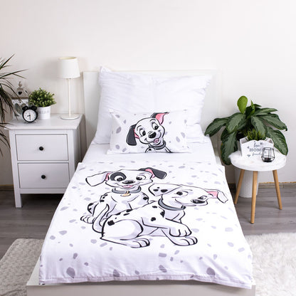 Disney 101 Dalmatiers Dekbedovertrek 100x135 Duurzaam 2in1 Katoen