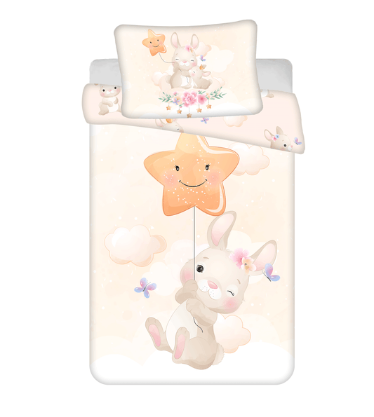Bunny Star Dekbedovertrek 100x135 2in1