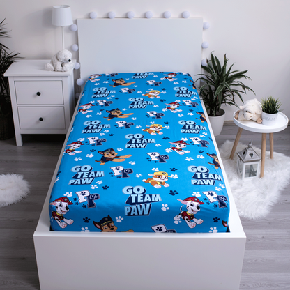 Paw Patrol Hoeslaken 90x200 Duurzaam Katoen