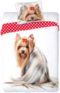 Yorkshire Terrier Hond Dekbedovertrek 140x200 2in1 Duurzaam