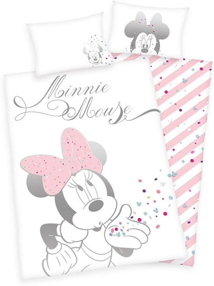 Minnie Mouse Junior Dekbedovertrek 100x135 Duurzaam Katoen 2in1