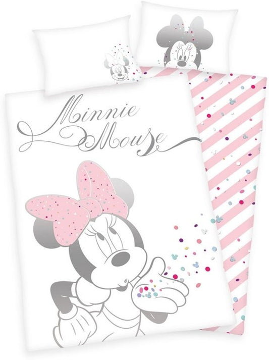 Minnie Mouse Junior Dekbedovertrek 100x135 Duurzaam Katoen 2in1