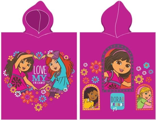Dora Poncho Badponcho Peuter 50x115 Duurzaam Katoen